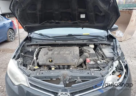 2015 Toyota Corolla Le z USA, uszkodzony, nr VIN 2T1BURHE0FC360904